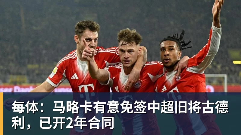 MK体育每体：马略卡有意免签中超旧将古德利，已开2年合同